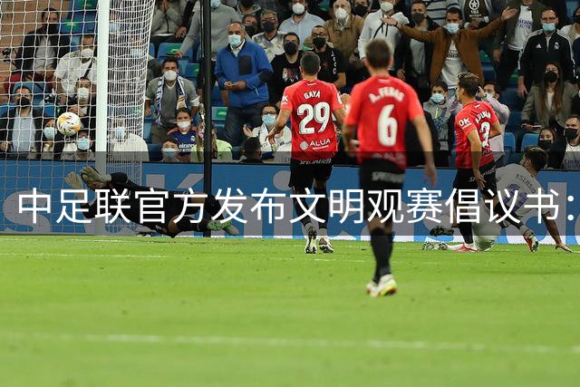 中足联官方发布文明观赛倡议书：理性看球，拒绝对立戾气